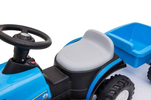 MAŁY TRAKTOREK NA AKUMULATOR Z PRZYCZEPĄ DLA DZIECKA 2-4 LAT A009 45W LED