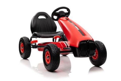 GOKART NA PEDAŁY DLA DZIECI G208 KOŁA POMPOWANE DO 30KG HAMULEC SPRZĘGŁO