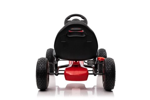 GOKART NA PEDAŁY DLA DZIECI G208 KOŁA POMPOWANE DO 30KG HAMULEC SPRZĘGŁO