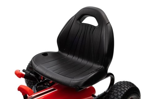 GOKART NA PEDAŁY DLA DZIECI G208 KOŁA POMPOWANE DO 30KG HAMULEC SPRZĘGŁO