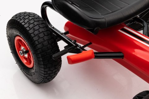 GOKART NA PEDAŁY DLA DZIECI G208 KOŁA POMPOWANE DO 30KG HAMULEC SPRZĘGŁO