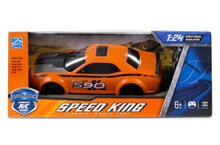 SAMOCHÓD ZDALNIE STEROWANY SPORTOWY RC SPEED KING 1:24 PILOT 2 KOLORY