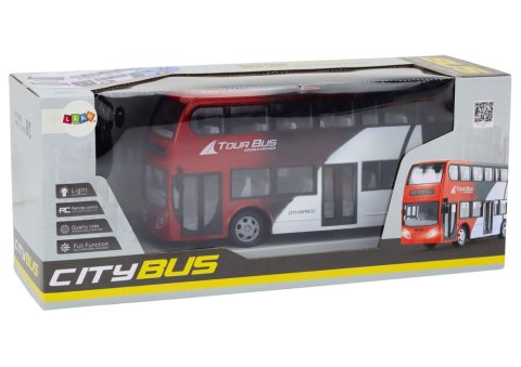 AUTOBUS ZDALNIE STEROWANY PIĘTROWY RC ŚWIATŁA GUMOWE KOŁA PILOT AKUMULATOR AUTOBUS ZDALNIE STEROWANY PIĘTROWY RC ŚWIATŁA GUMOWE KOŁA PILOT AKUMULATOR