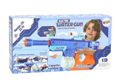 PISTOLET KARABIN NA WODĘ ELEKTRYCZNY M416 ZBIORNIK 650ML 2 TRYBY AKUMULATOR