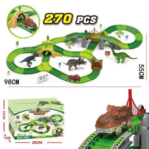 TOR WYŚCIGOWY DINOZAUR DINO PARK 270 EL XXXL 360cm