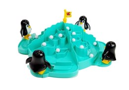 Gra Pingwiny na Lodowcu Podbijanie Piłek Strzelanie Zręcznościowa Rodzinna