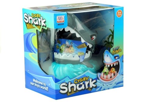 Gra Zręcznościowa Crazy Shark Rekin Rybki Karty Szalony Rekin Na Refleks