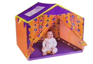 NAMIOT DLA DZIECI DOMEK BAZA DO DOMU OGRODU WODOODPORNY 112X110X102CM