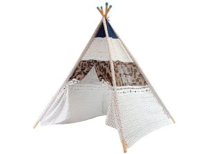 NAMIOT DLA DZIECI INDIAŃSKI WIGWAM TIPI DOMEK WODOODPORNY DINOZAURY 145CM