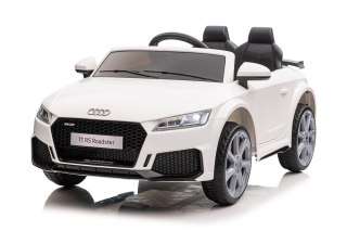 AUTO NA AKUMULATOR AUDI TT DLA DZIECKA SAMOCHÓD ELEKTRYCZNY SKÓRA EVA MP3