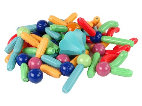 MAGNETYCZNE KLOCKI KONSTRUKCYJNE ZESTAW KONSTRUKCYJNY 78 EL. KWIATY MAGNETYCZNE KLOCKI KONSTRUKCYJNE ZESTAW KONSTRUKCYJNY 78 EL. KWIATY