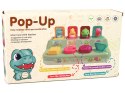 Zabawka Zręcznościowa Pop-up dla Malucha Zwierzątka Dinozaury