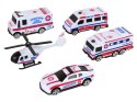 Zestaw Autek Resoraki Pojazdy Straż Pożarna Ambulans