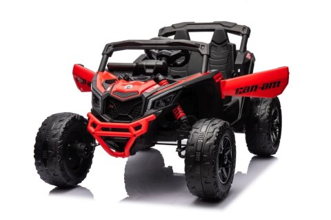 AUTO NA AKUMULATOR DLA DZIECKA BUGGY CAN-AM 4X200W 24V MP3 PILOT EVA SKÓRA LED