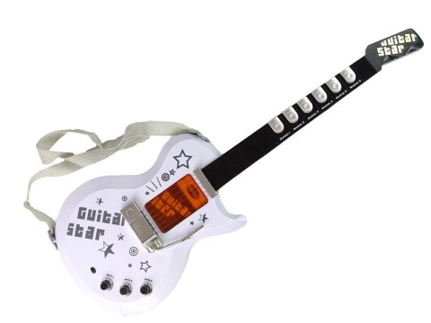 Zestaw Gitara Elektryczna z Mikrofonem Na Baterie