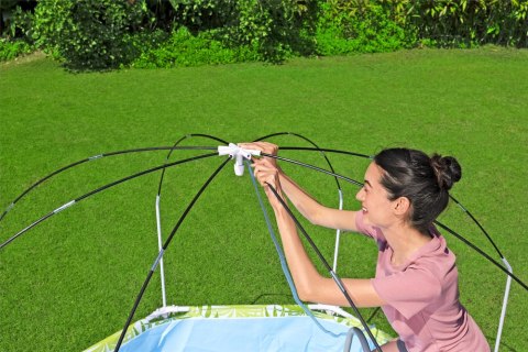 Basen Ogrodowy Stelażowy Dla Dzieci 244 cm x 51 cm Bestway 56432 Zielony Basen Ogrodowy Stelażowy Dla Dzieci 244 cm x 51 cm Bestway 56432 Zielony