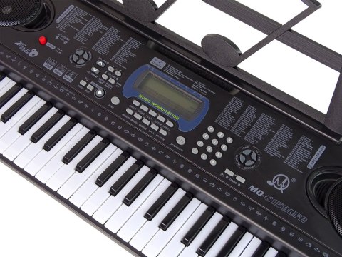 KEYBOARD MQ-6159 Z MIKROFONEM 61 KLAWISZY BLUETOOTH MP3 NAGRYWANIE 60 DEMO