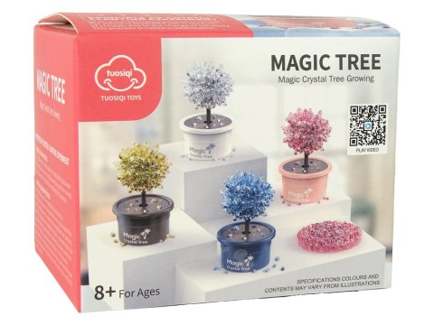 Magiczne Drzewko Hodowla Kryształów Doświadczenia Różowe Magiczne Drzewko Hodowla Kryształów Doświadczenia Różowe