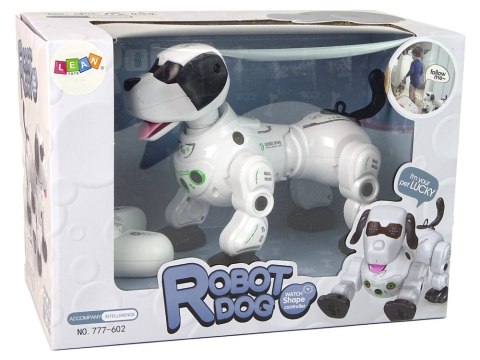 PIES ROBOT ZDALNIE STEROWANY INTERAKTYWNY PIESEK RC DŹWIĘKI ŚWIATŁA PILOT PIES ROBOT ZDALNIE STEROWANY INTERAKTYWNY PIESEK RC DŹWIĘKI ŚWIATŁA PILOT