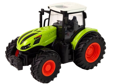 TRAKTOR ZDALNIE STEROWANY CIĄGNIK RC 1:24 GUMOWE OPONY PILOT 2.4 AKUMULATOR