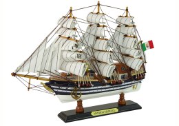 Drewniany Model Kolekcjonerski Statek Amerigo Vespucci 35cm