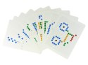 Tablica Magnetyczna 100 Koralików Do Układania Mozaika Karty z Wzorami