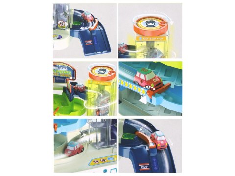 PARKING GARAŻ WIELOPOZIOMOWY INTERAKTYWNY WINDA ŚWIATŁA DŹWIĘKI 6 AUTEK