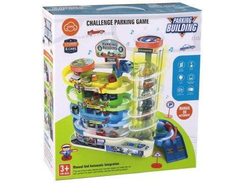 PARKING GARAŻ WIELOPOZIOMOWY INTERAKTYWNY WINDA ŚWIATŁA DŹWIĘKI 6 AUTEK