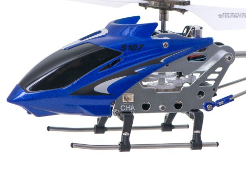 HELIKOPTER LATAJĄCY ZDALNIE STEROWANY RC SYMA S107G ŻYROSKOP LED PILOT AKU