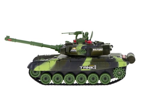 CZOŁG ZDALNIE STEROWANY RC WAR TANK 9993 ŚWIATŁA DŹWIĘKI PILOT 2.4GHz AKUMULATOR