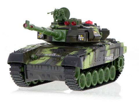 CZOŁG ZDALNIE STEROWANY RC WAR TANK 9993 ŚWIATŁA DŹWIĘKI PILOT 2.4GHz AKUMULATOR