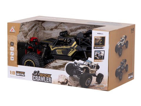 DUŻY SAMOCHÓD ZDALNIE STEROWANY AUTO RC ROCK CRAWLER 1:8 51CM PILOT 2,4GHz