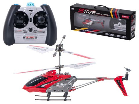 HELIKOPTER LATAJĄCY ZDALNIE STEROWANY RC SYMA S107G ŻYROSKOP LED PILOT AKU