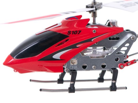 HELIKOPTER LATAJĄCY ZDALNIE STEROWANY RC SYMA S107G ŻYROSKOP LED PILOT AKU