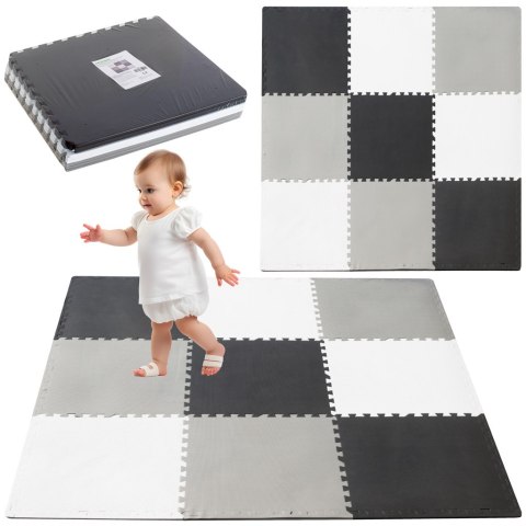 PUZZLE PIANKOWE MATA PIANKOWA EDUKACYJNA DLA DZIECI 180X180CM 9EL. 60X60CM PUZZLE PIANKOWE MATA PIANKOWA EDUKACYJNA DLA DZIECI 180X180CM 9EL. 60X60CM