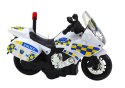 Motocykl Policyjny Motor Wóz Policyjny Światło Dźwięk Motorek Mix
