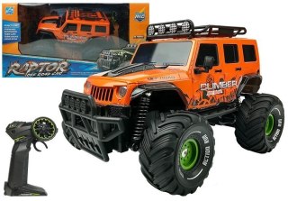 Auto Zdalnie Sterowane R/C Jeep Pomarańczowy 2.4G