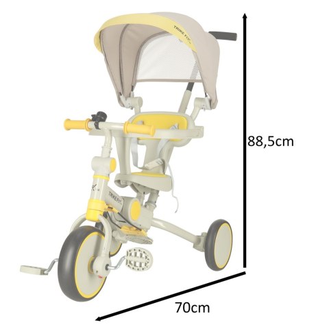 ROWEREK TRÓJKOŁOWY WÓZEK TRIKE FIX V4 DLA DZIECKA 1-6 LAT DO 25KG PCHACZ