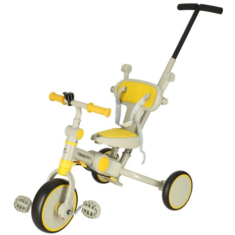 ROWEREK TRÓJKOŁOWY WÓZEK TRIKE FIX V4 DLA DZIECKA 1-6 LAT DO 25KG PCHACZ