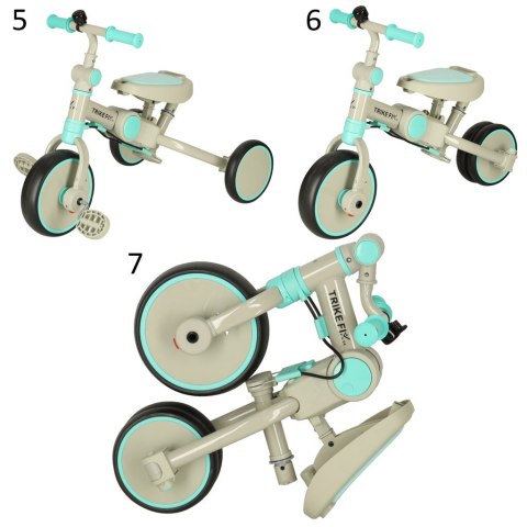 ROWEREK TRÓJKOŁOWY WÓZEK TRIKE FIX V4 DLA DZIECKA 1-6 LAT DO 25KG PCHACZ