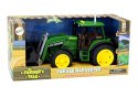 Traktor Rolniczy Koparka Duży Zielony Światła Dźwięki