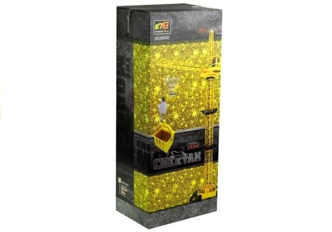 DUŻY DŹWIG ŻURAW ZDALNIE STEROWANY 128CM 360 ST. DO ZŁOŻENIA ŚWIATŁO PILOT