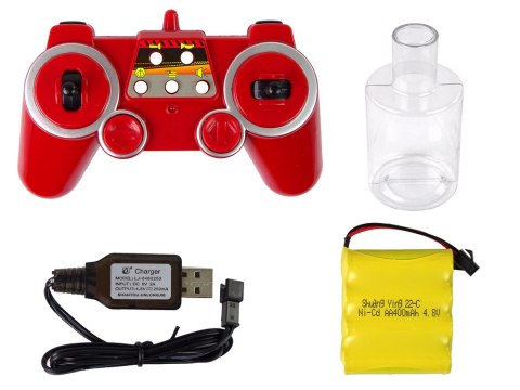STRAŻ POŻARNA ZDALNIE STEROWANA WÓZ STRAŻACKI RC SIKAWKA DRABINA PILOT 2.4 DŹWIEKI ŚWIATŁA AKUMULATOR