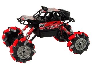 AUTO ZDALNIE STEROWANE ROCK CRAWLER RC 1:14 ROLKI PILOT AMORTYZATORY AKUMULATOR