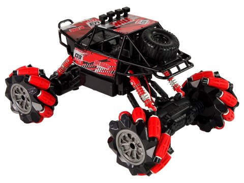 AUTO ZDALNIE STEROWANE ROCK CRAWLER RC 1:14 ROLKI PILOT AMORTYZATORY AKUMULATOR