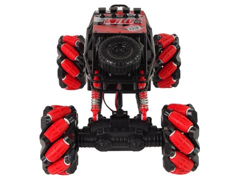 AUTO ZDALNIE STEROWANE ROCK CRAWLER RC 1:14 ROLKI PILOT AMORTYZATORY AKUMULATOR