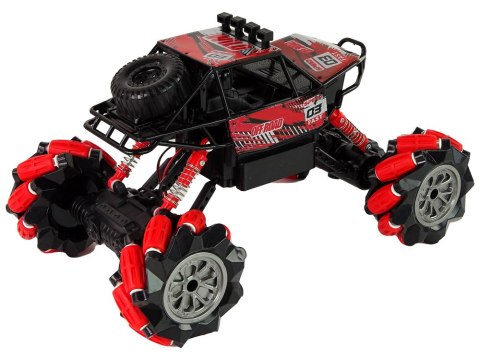 AUTO ZDALNIE STEROWANE ROCK CRAWLER RC 1:14 ROLKI PILOT AMORTYZATORY AKUMULATOR