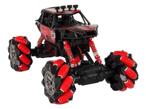 AUTO ZDALNIE STEROWANE ROCK CRAWLER RC 1:14 ROLKI PILOT AMORTYZATORY AKUMULATOR