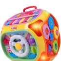 Edukacyjna Kostka Sensoryczna Kolorowa Wielofunkcyjna Zabawka Interaktywna