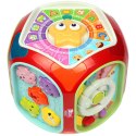 Edukacyjna Kostka Sensoryczna Kolorowa Wielofunkcyjna Zabawka Interaktywna